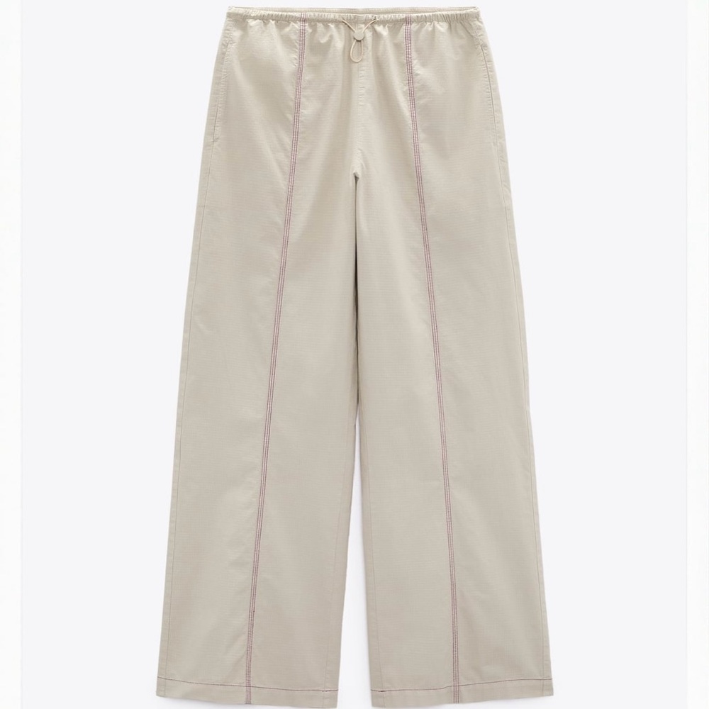 NWT Zara Parachute Pants